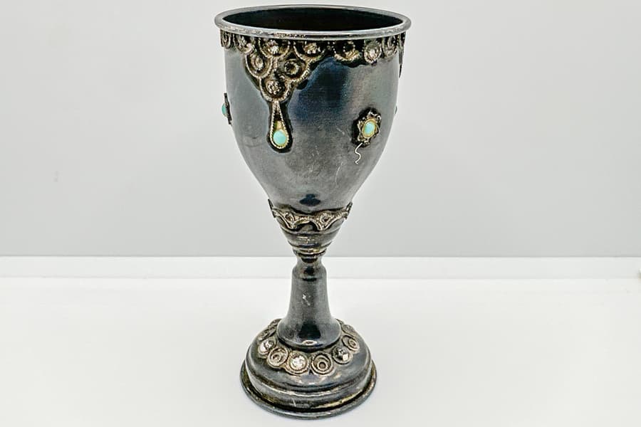 Silber Eierbecher Judaica
